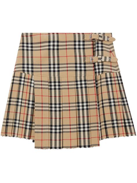 jupe kilt burberry femme|Jupes de luxe .